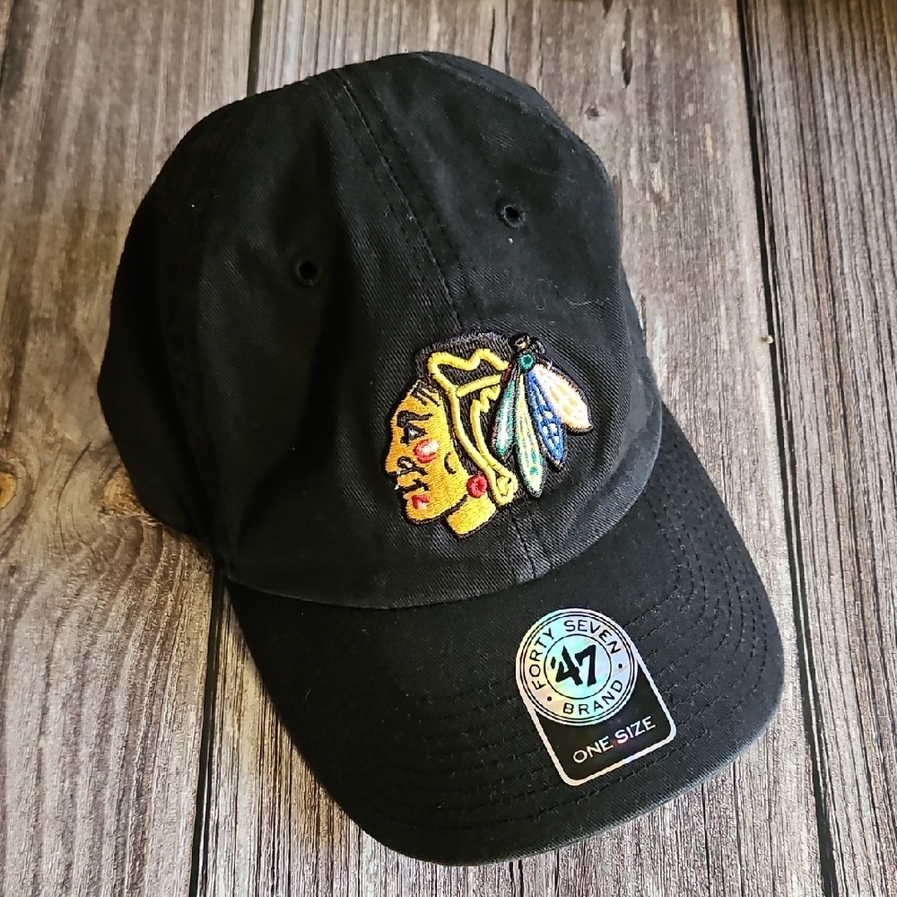 *PRICE FIRM* NWT Chicago Blackhawks '47 Brand Cap